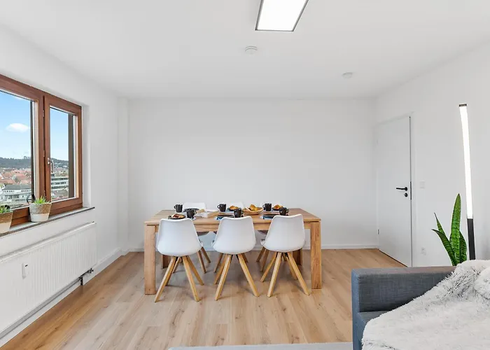 Stilvolle Mit Weitblick & Parkplatz 아파트 *